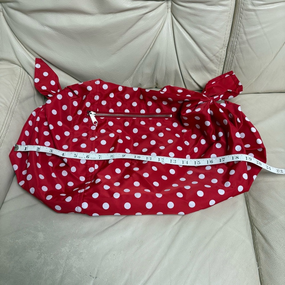 COMME DES GARCONS Red Polka Dot Bow Bag Good Design Shop Japan - Picture 4 of 13